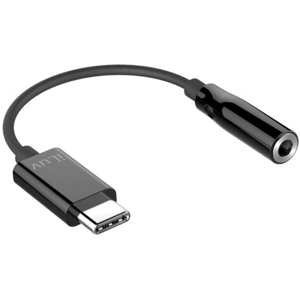 Adaptador USB-C para Jack 3.5mm iLuv I115ADBK V2.0