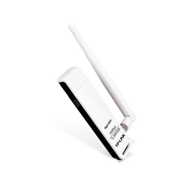Adaptador USB TP -LINK TL-WN722N Wireless N de Alto Ganho de150Mbps