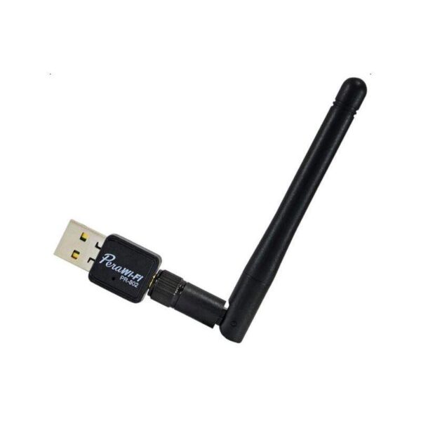 Adaptador WiFi Pera USB PR-802 com Antena