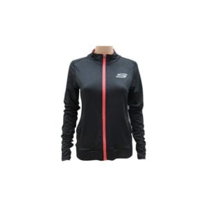 Agasalho Skecher 262-1186007 Feminino Preto/Coral