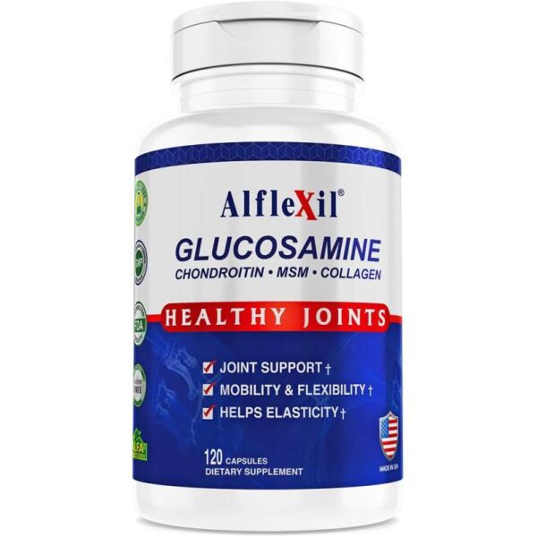 Alfa Vitamins Alflexil Glucosamine (120 Cápsulas)