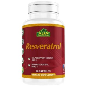 Alfa Vitamins Resveratrol (60 Cápsulas)