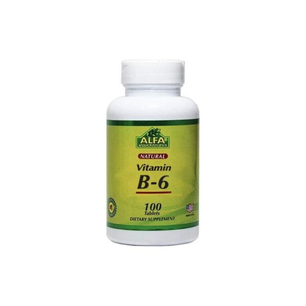 Alfa Vitamins Vitamin B-6 100 MG (100 Tabletas)