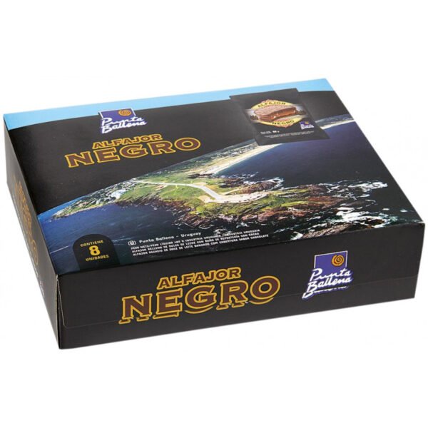 Alfajor Negro Punta Bellena - X8