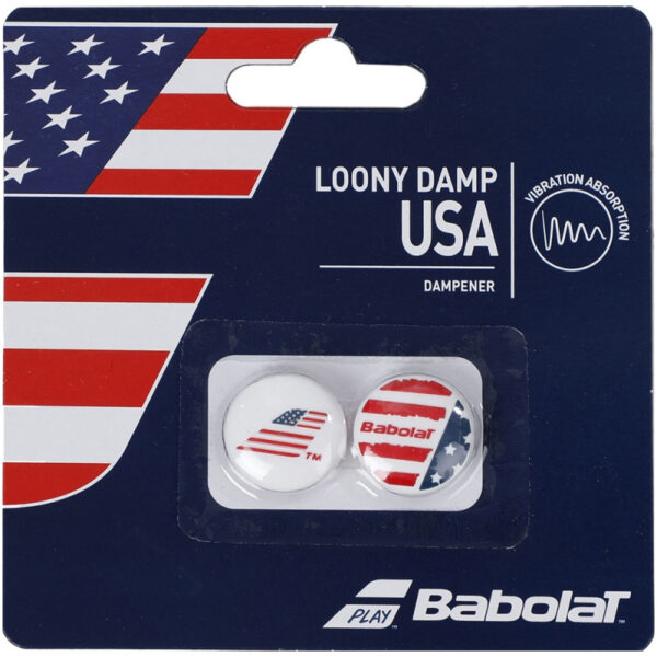 Antivibrador para Raquete Babolat Loony Damp USA (2 unidades)