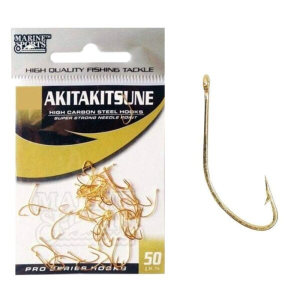 Anzol Marine Sports Akitakitsune 04 (50 Pçs)