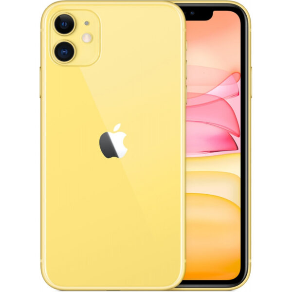 Apple iPhone 11 128GB Tela 6.1" A2221 - MHDL3J/A Yellow