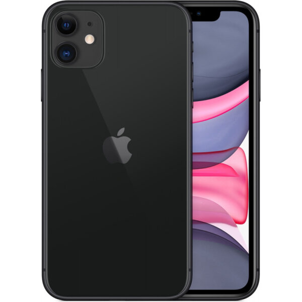 Apple iPhone 11 64GB Tela 6.1" A2221 - MHDA3J/A Black