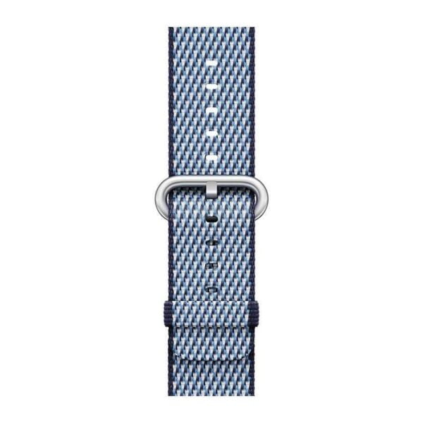 Apple Watch Pulseira de trama de nylon 38mm MQVC2AM Azul meia-noite (xadrez)