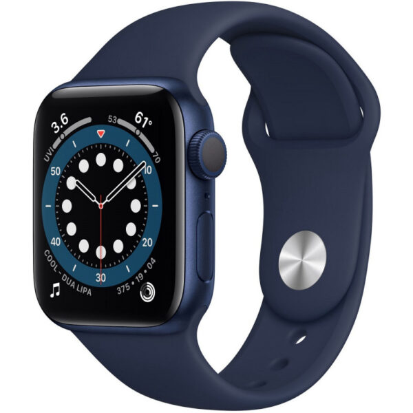 Apple Watch S6 (GPS) Caixa Alumínio Azul 40mm Pulseira Esportiva Azul MG133LL