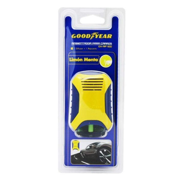 Aromatizador para Carro Goodyear GY-AF-100 Aroma  Limão Menta