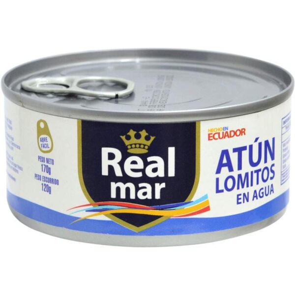 Atum Real Mar Lomitos em Água 170g