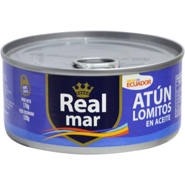 Atum Real Mar Lomitos em Óleo 170g