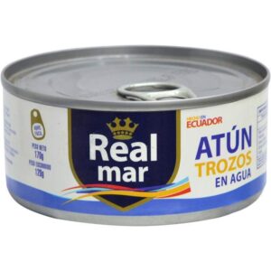 Atum Real Mar Pedaços em Água 170g