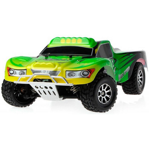 Automodelo Off Road WLtoys Vortex Short Course A969-B 1/18 RTR 4WD 2.4GHz Max 50km/h-Verde