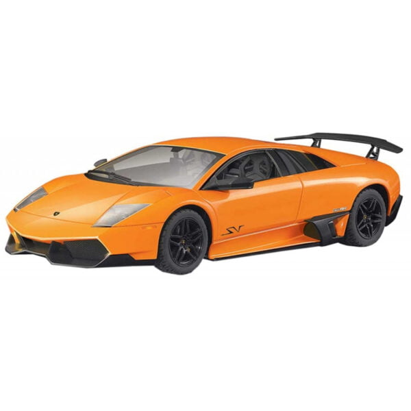 Automodelo Rastar Lamborghini Murcielago LP670-4 SV 38900 Laranja (1/14) RC