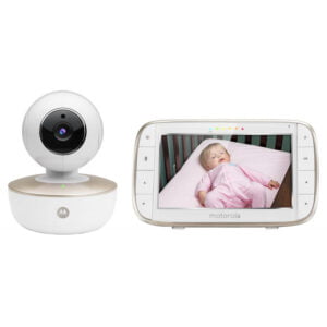 Babá Eletrônica Motorola MBP-855 Connect Tela 5" WiFi Branco