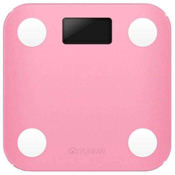 Balança Digital Yunmai Mini M1501 Smart Scale Rosa