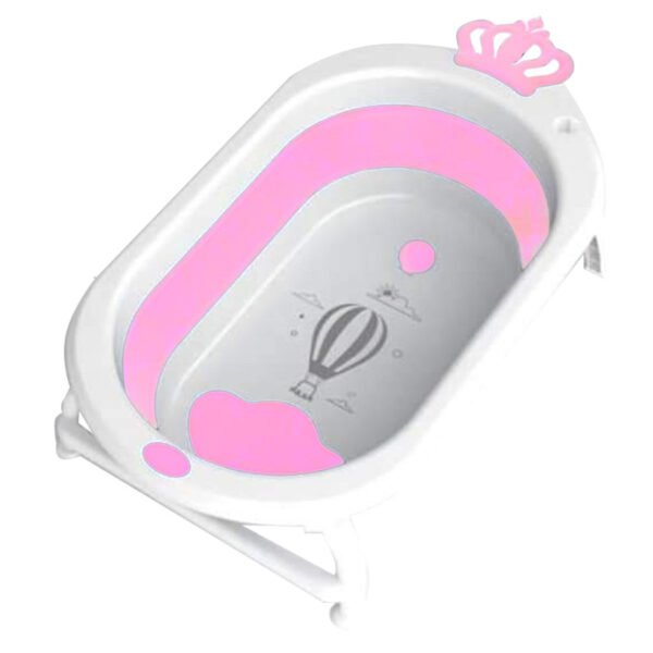 Banheira para Bebê Noel Naty FG139 - Branco/Rosa