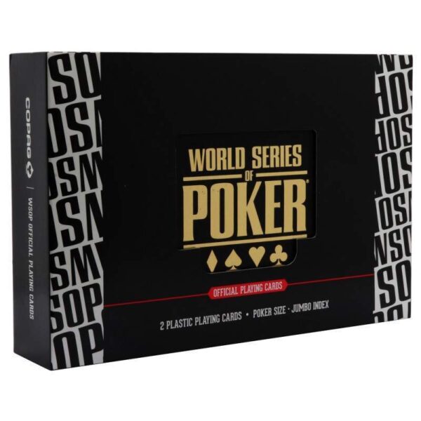 Baralho Copag World Series Of Poker - Estojo com 2 baralhos