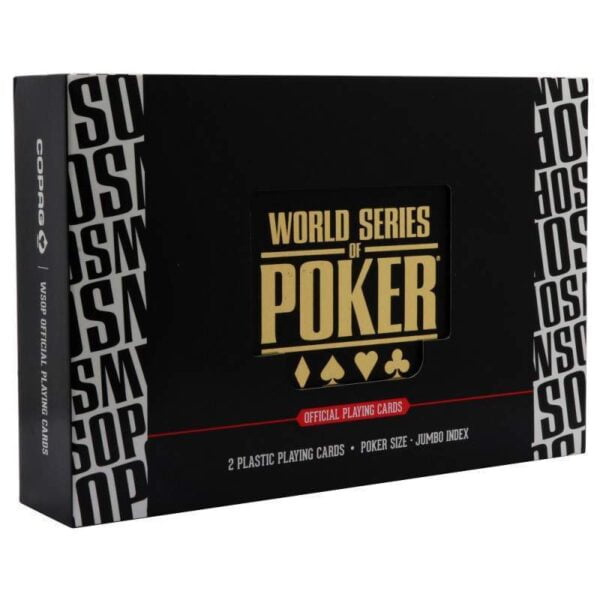 Baralho Copag World Series Of Poker - Estojo com 2 baralhos