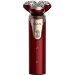 Barbeador Xiaomi Soocas S3 Recarregável Bivolt Vermelho