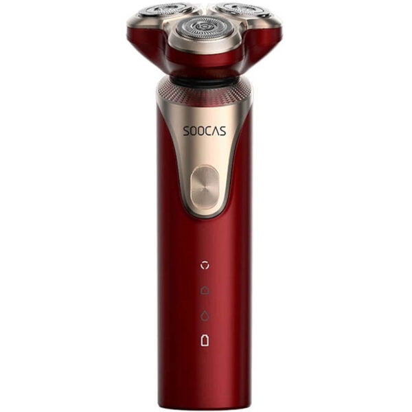 Barbeador Xiaomi Soocas S3 Recarregável Bivolt Vermelho