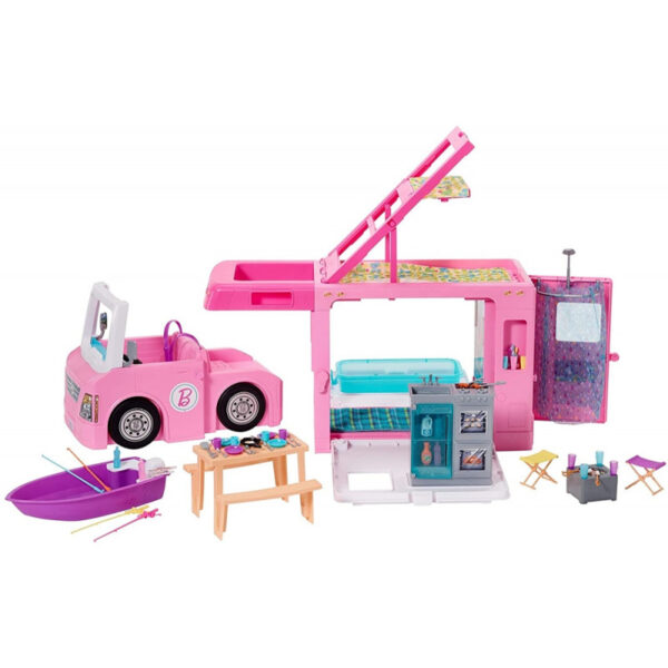 Barbie Mattel Acampamento Dos Sonhos 3 em 1 GHL93