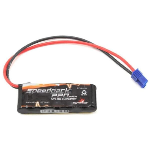 Bateria Dynamite Speedpack B0109 7.2v 220mAh 6 Células Li-Ion