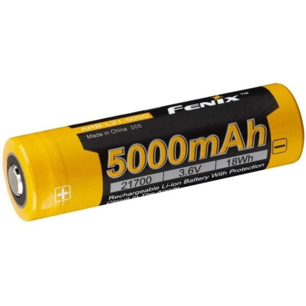 Bateria Recarregável Fenix ARB-L21-5000 21700 5000mAh 3.6V