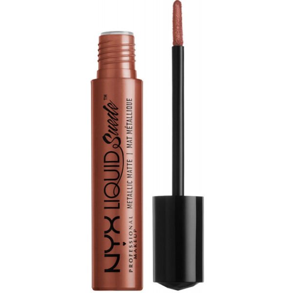 Batom em Creme NYX Liquid Suede Matte LSCL29 Mauve Mist