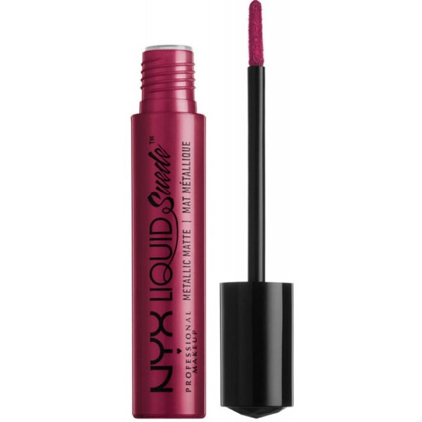 Batom em Creme NYX Liquid Suede Matte LSCL34 Pure Society