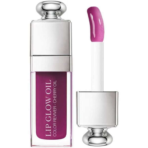 Batom Liquido Christian Dior Lip Glow Oil Dior Addict 006 Berry - 6mL