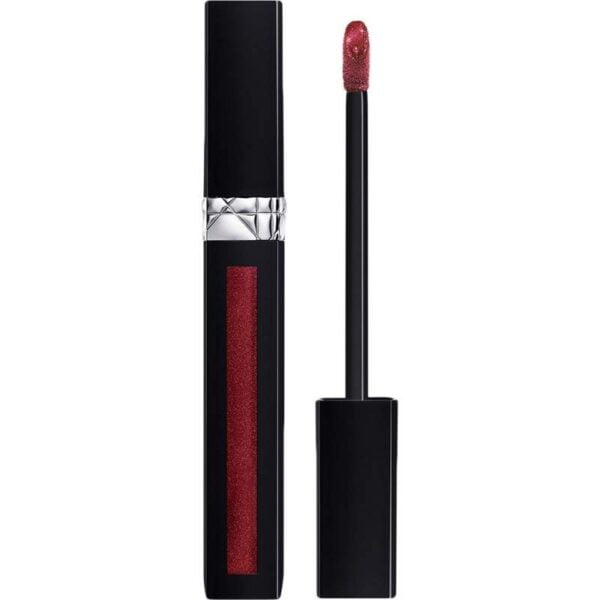 Batom Líquido Christian Dior Rouge 979 Metal Pois