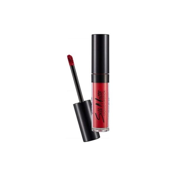 Batom Liquido Flormar Silk Matte 07 Claret Red