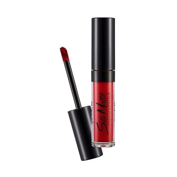 Batom Liquido Flormar Silk Matte 14 Carnation Red