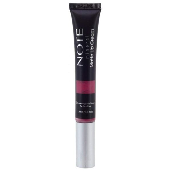 Batom Liquido Note Matte Lip Cream 05 Plum Wine 12mL