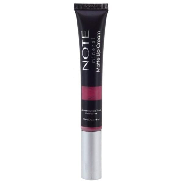 Batom Liquido Note Matte Lip Cream 05 Plum Wine 12mL