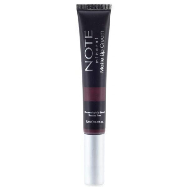 Batom Liquido Note Matte Lip Cream 08 Queen Of Night 12mL