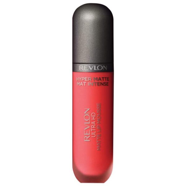 Batom Liquido Revlon Ultra HD Matte Lip Mousse 850 Scorpion Red - 5.9mL