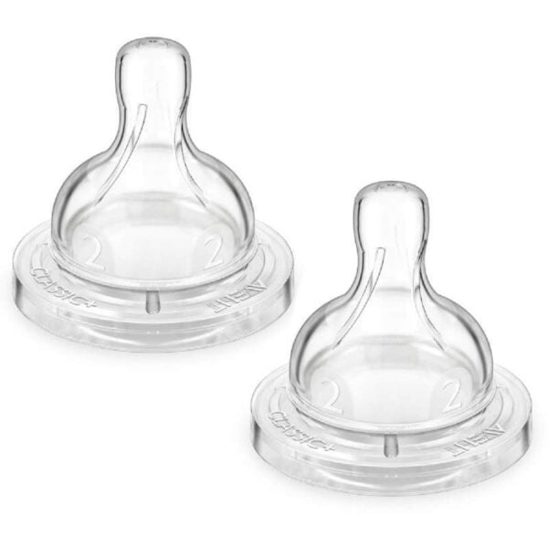 Bico para Mamadeira Philips Avent Classic+ SCF632 1m+ (2 Unidades)