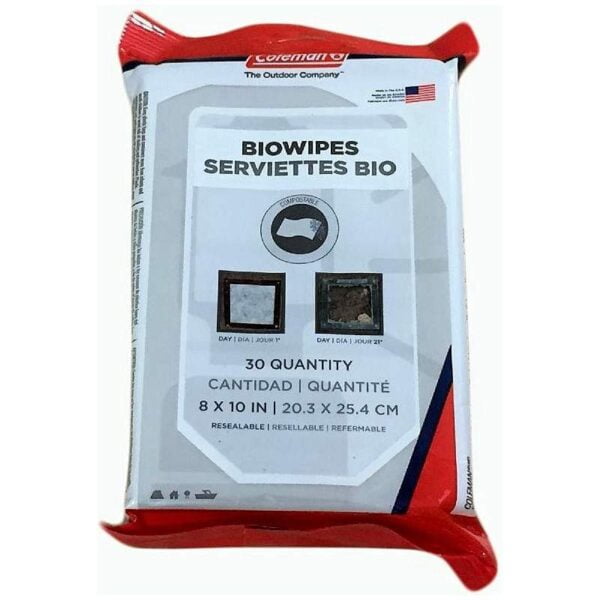 Biowipes Coleman com 30 unidades 2000014871