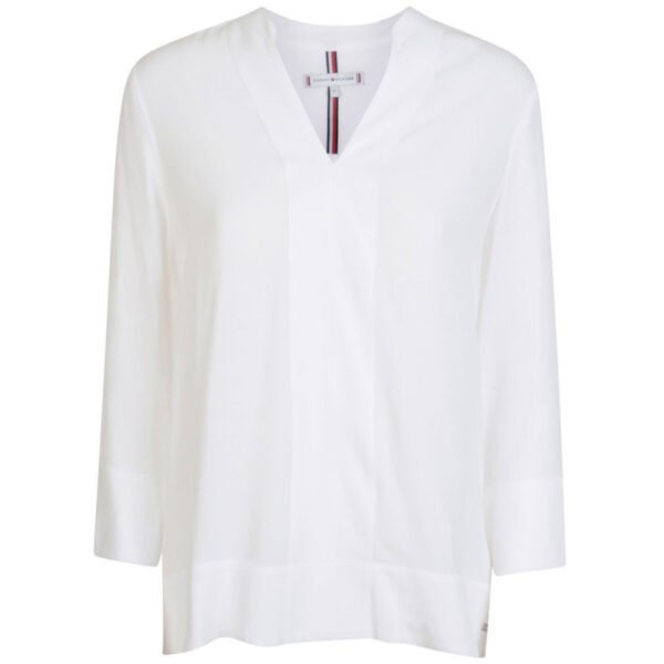 Blusa Tommy Hilfiger WW0WW24638 100 - Feminina