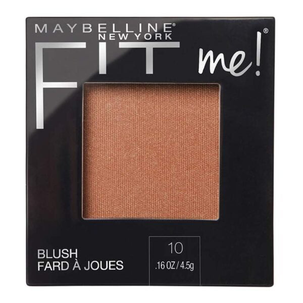 Blush Maybelline Fit Me 10 Buff Chamois - 4.5g