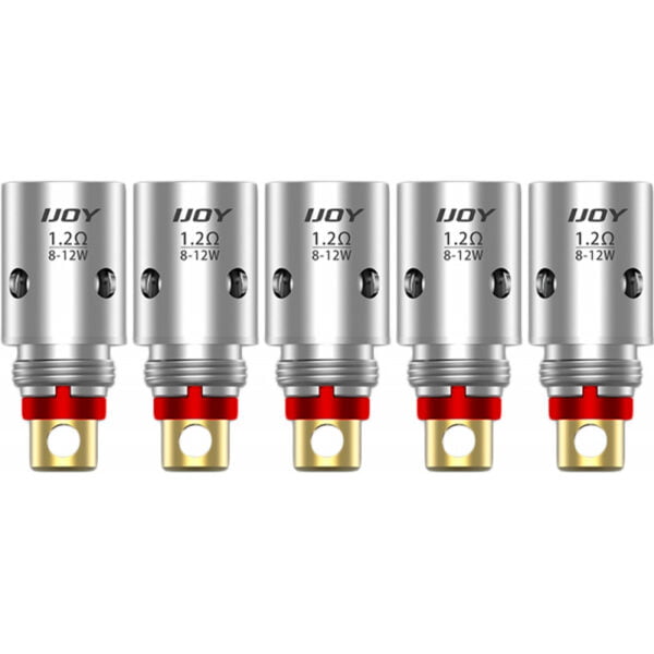Bobina Ijoy Mercury 1.2ohm (8-12W) - 5 pcs