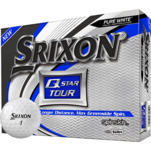 Bola de Golfe Srixon Q Star Tour White (12 Unidades)