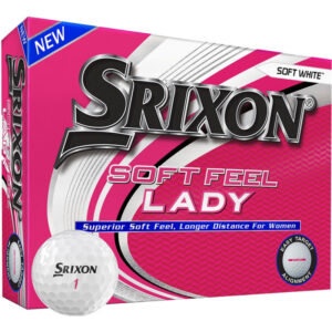 Bola de Golfe Srixon Soft Feel Lady White (12 Unidade)