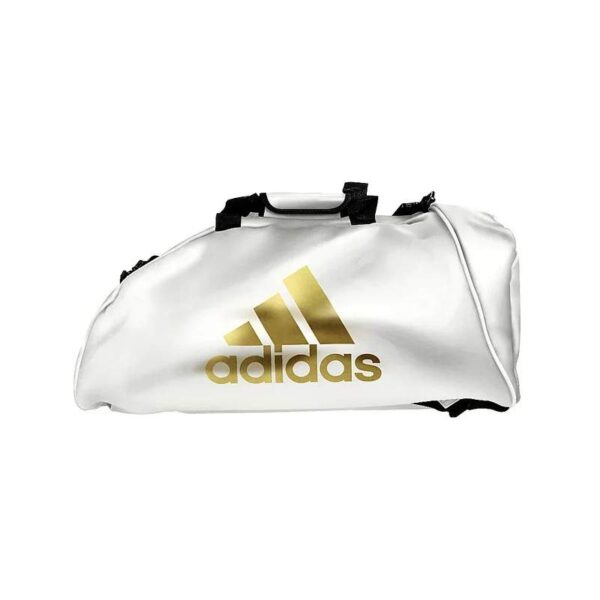 Bolsa Esportiva Adidas Sports Bag CC051CS - Médio - Branco/ Dourado