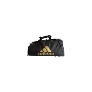 Bolsa Esportiva Adidas Sports Bag CC051CS - Pequeno - Preto/Dourado