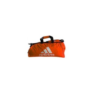 Bolsa Esportiva Adidas Sports Bag CC052CS Médio - Preto/Laranja